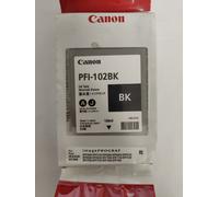 Genuine Original Canon PFI-102BK Black Ink Cartridge, Free Delivery