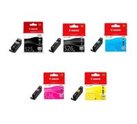 Genuine Canon 526, Multipack Ink Cartridges, CLI-526C CLI-526M CLI-526Y
