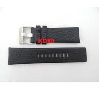 Genuine ORIGINAL DIESEL DZ 1247 BLACK leather strap band 26mm