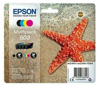 Genuine Original Epson 603 BCMY Multipack Starfish Ink Cartridges XP-4100 4105