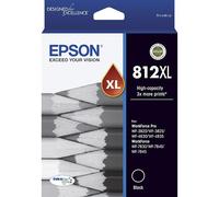 GENUINE Original Epson 812XL High Capacity Black Ink Cartridge Toner C13T05E192