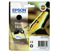 Genuine Original Epson Ink Cartridge 16XL BLACK WF2660DWF Printer Pages UK