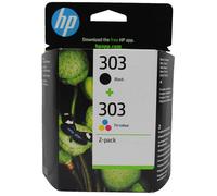 Genuine Original HP 303 Twin Pack Ink Cartridges - Dec 2026