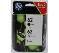 HP 62 2-pack Black/Tri-color Original Ink Cartridges