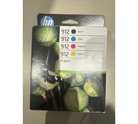 HP 912 4-pack Black/Cyan/Magenta/Yellow Original Ink Cartridges