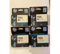 Genuine Original HP 934 935 CMYK Multipack Printer Ink Cartridges - 2019