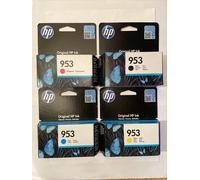 HP 953 4-pack Black/Cyan/Magenta/Yellow Original Ink Cartridges