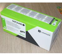 Genuine Original Lexmark Cartridge High Yield Corporate 50F2U0E Black NEW SEALED