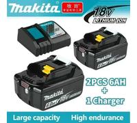 Genuine/Original Makita 18v Battery Bl1850b BL1850 Bl1860 Bl1860 Bl1830 Bl1815 Bl1840 LXT400 6.0Ah for Makita 18 V Battery 4PCS 6.0Ah