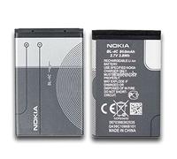 Genuine Original Replacement Rechargeable Nokia Battery BL-4C 860mAh 3.7V 3.2Wh For 2300/2650/2651/2652/3100/5100/6131/6260/6300/7270/6100/6170/6126 (BULK PACKAGING)