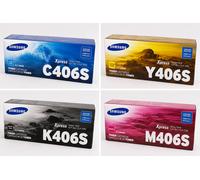 Genuine Original Samsung CLT-Y406S Yellow Toner - SEE Middle East Version - New