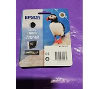 GENUINE ORIGINAL T3248 Matte Black Ink Cartridges FOR Epson Printers