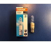 Genuine OSRAM HALOLUX CERAM B15D 150W 64498 Clear Made In Germany 64471 Dimmable [EEK: G]