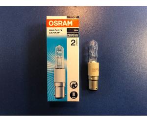 Genuine OSRAM HALOLUX CERAM B15D 150W 64498 Clear Made In Germany 64471 Dimmable