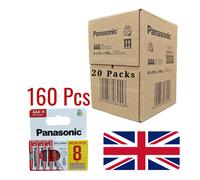 Genuine PANASONIC Batteries Zinc Carbon New 1.5V AAA & AA Panasonic BATTERIES