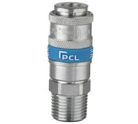 Genuine PCL Air Fitting Airflow Coupling Male Thread R 1/2 AC21JM