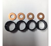 GENUINE PEUGEOT CITROEN 2.0 HDI DIESEL INJECTOR COPPER SEALS PROTECTORS WASHERS