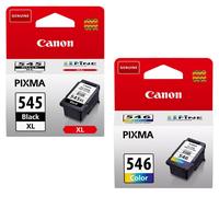 Canon PG-545XL/CL-546 Tri-colour & Black Ink Cartridges - Multipack