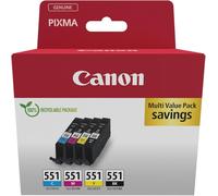 Genuine PGI-550/CLI-551 Canon Ink Cartridges for PIXMA MX720 iX6850 MG6350 Lot