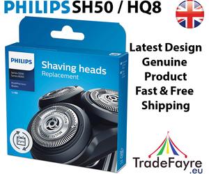 GENUINE Philips SH50 / HQ8 Shaver Head/foils/cutters