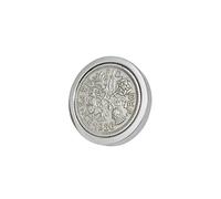 Genuine Polished 1956 Sixpence in Lapel Pin | 1956 anniversary, 69th birthday