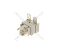 Genuine Push Switch S/pole for Indesit/Ariston Dishwasher