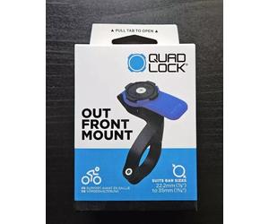 GENUINE Quad Lock Out Front Bike Mount Cycle Bicycle Phone Pro Holder Handlebar
