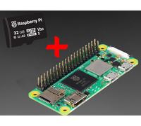 Genuine Raspberry Pi Zero 2 WH Board Headers Pre-Installed WiFi BT NEW Sealed