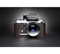 Genuine Real Leather Half Case Compatible With Nikon F2 F2A FA F Camera Cowhide Bag Cover (F2/F2A/F2AS,Coffe)