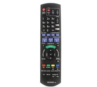 Genuine Replacement N2QAYB001058 Remote Control Compatible with Panasonic N2QAYB001058 - DMRBWT850EB DMRPWT550EB Smart 3D Blu-ray/DVD Recorder Freeview Play Recorder
