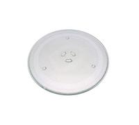 Genuine Replacement Samsung DE74-00027A Microwave Glass Turntable 255mm Plate Compatible with GW73E-SB GW76N-S M1630N M1713N M1733N ME711K