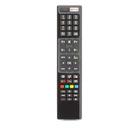 Genuine Replacement TV Remote Contorl Compatible with 30094759 RC4848F- Hitachi Telefunken LCD LED 3D HD Smart Bush
