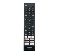 Genuine Replacement TV Remote Control Compatible with Toshiba CT-8575 30120993-50UV2F53DBU 55UV2F53DBU 65UV2F53DBU 43UV2F53DBU 4K Ultra HD Smart Freely