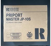 Genuine Ricoh Priport Master Rolls - JP-10S / 240mm x 125m x 2 Rolls (INC VAT)