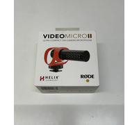 Genuine Rode VideoMicro II Ultra-Compact On-Camera Shotgun Microphone