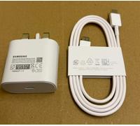 Genuine Samsung 25W Fast Type USB C Charger Adapter Plug S20 S21 S22 S24 S25