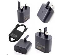 Genuine Samsung 25W Super Fast Charger Plug USB-C To Type C Cable 1m