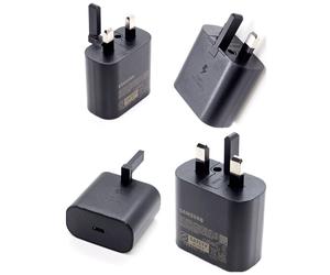 Genuine Samsung 25W Super Fast Charger Plug USB-C To Type C Cable 1m