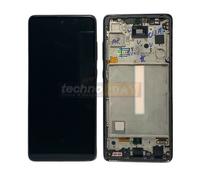 Genuine Samsung A52s 5G (A528B) LCD Assembly With Frame New Black GH82-26861A