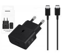 Genuine Samsung Charger 25W Super Fast 2 Pin EU Mains Charger Plug & USB-C Cable