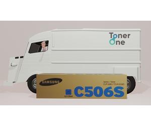 Genuine Samsung CLT-C506S Toner Cartridge - Cyan