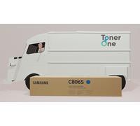 Genuine Samsung CLT-C806S Toner Cartridge - Cyan