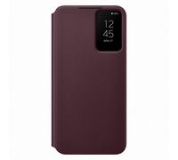 Samsung Galaxy S22 Plus Clear View Cover Burgandy - EF-ZS906CEEGEW