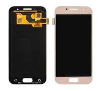 Genuine Samsung Galaxy A3 2017 (SM-A320F) LCD in Pink - part no : GH97-19732D