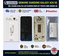 GENUINE SAMSUNG GALAXY A34 5G LCD SCREEN DISPLAY LIME GREEN SM-A346B A346 5G UK