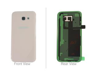 Genuine Samsung Galaxy A5 2017 A520 Pink Gold Glass Rear Battery Cover - GH82...