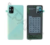 Genuine Samsung Galaxy A71 SM-A715 Battery Cover / Back Glass Blue GH82-22112C