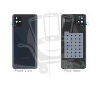 Genuine Samsung Galaxy A71 SM-A715 Black Rear / Battery Cover with Adhesive -...