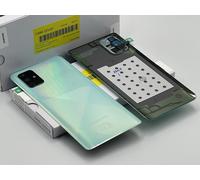 Genuine Samsung Galaxy A71 (SM-A715F) Back Cover In Prism Blue - GH82-22112C