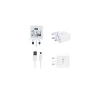 Genuine Samsung Galaxy Fast Adaptive UK Mains Wall Charger Plug & 1.5m Fast Charging USB Data Sync Cable For Samsung Galaxy S6, S6 Edge, S7, S7 E